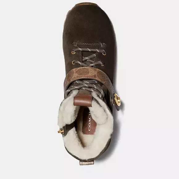 NWOB COACH G4310 CITY HIKER BOOTIES IN FATIGUE - Picture 6 of 16